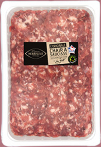 Saucisserie-L'Originale VPF chair à saucisse caissette 2kg b-Maison Serrault